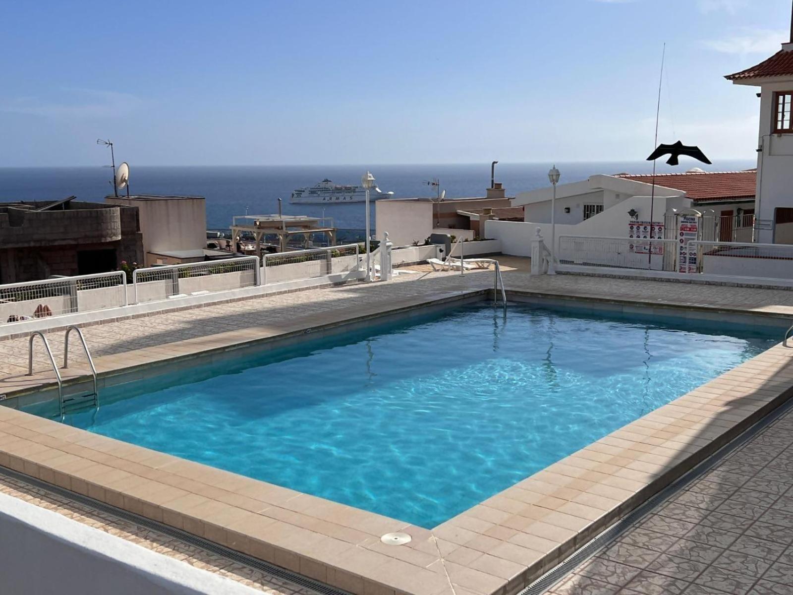 Vista Mar Y Piscina Climatizada Appartement Arona  Buitenkant foto